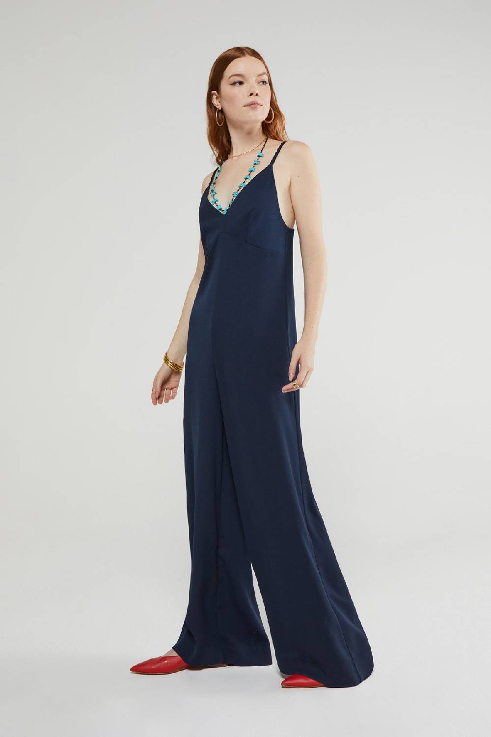 ottod'Ame Jumpsuit with thin straps Spedizione Gratuita