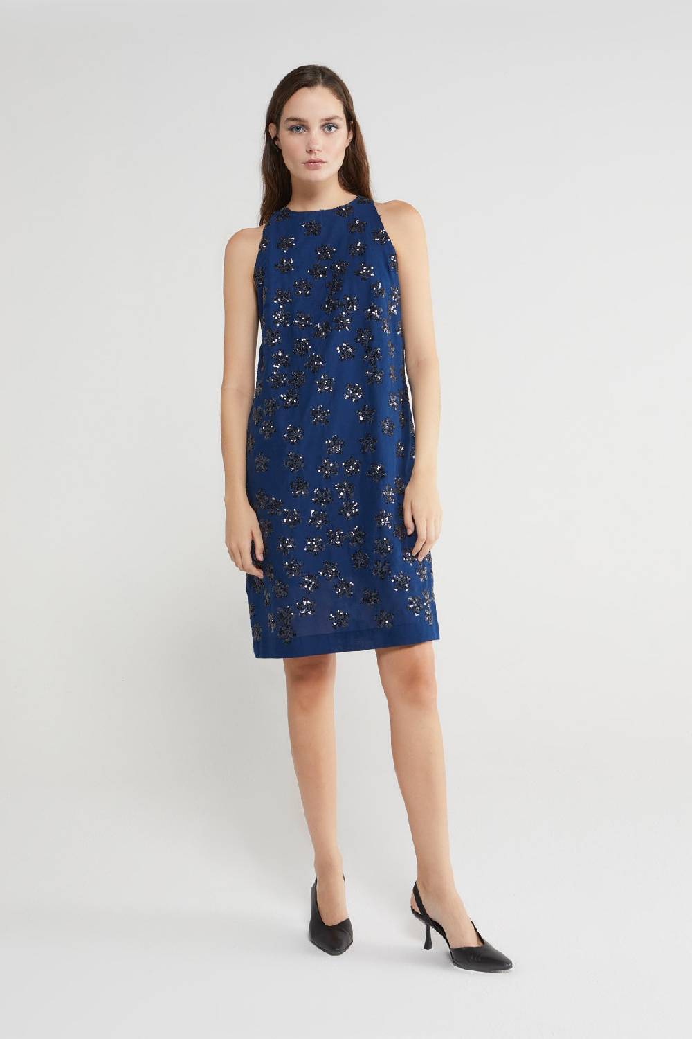 ottod'Ame Short dress with sequins Negozi Online