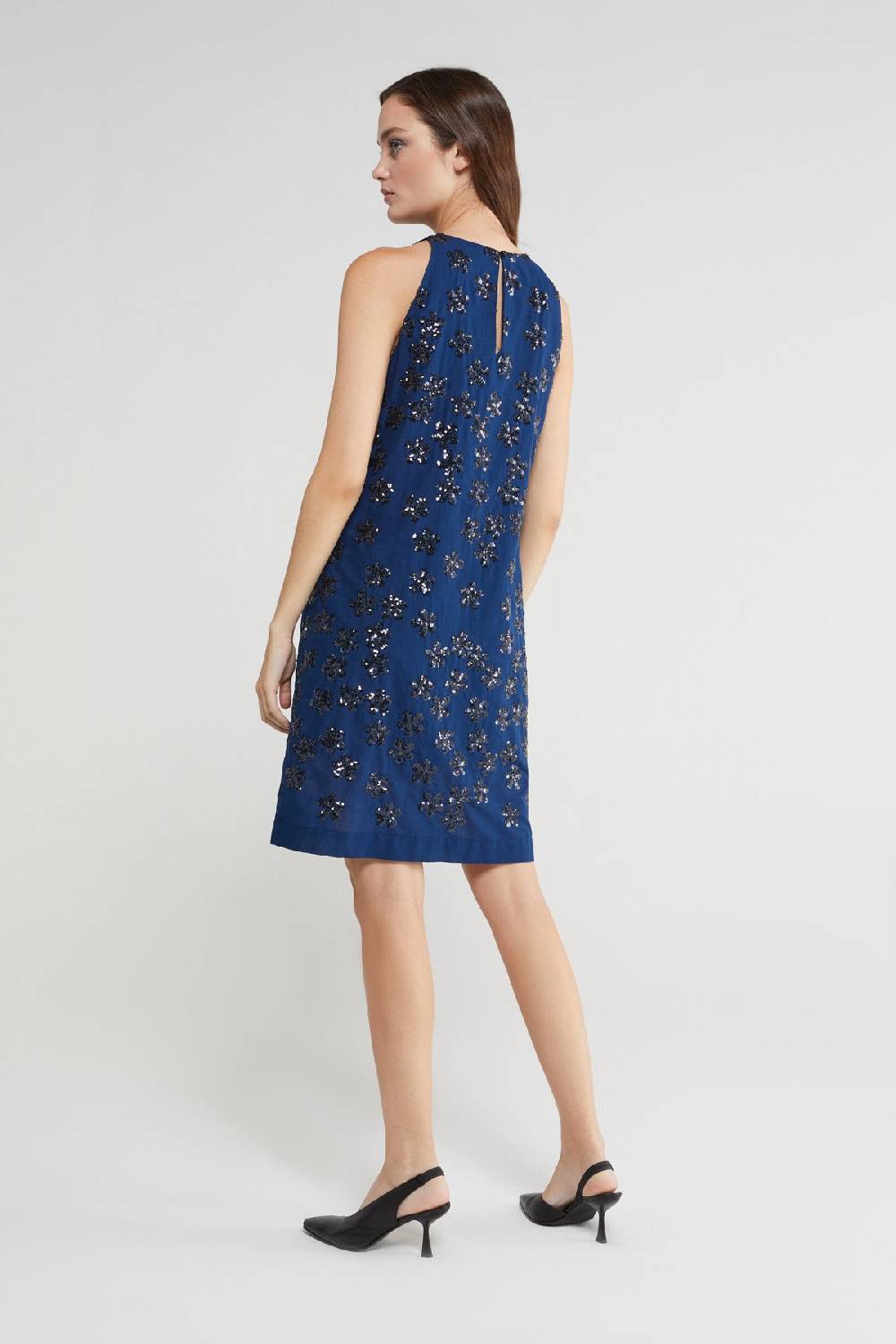 ottod'Ame Short dress with sequins Negozi Online