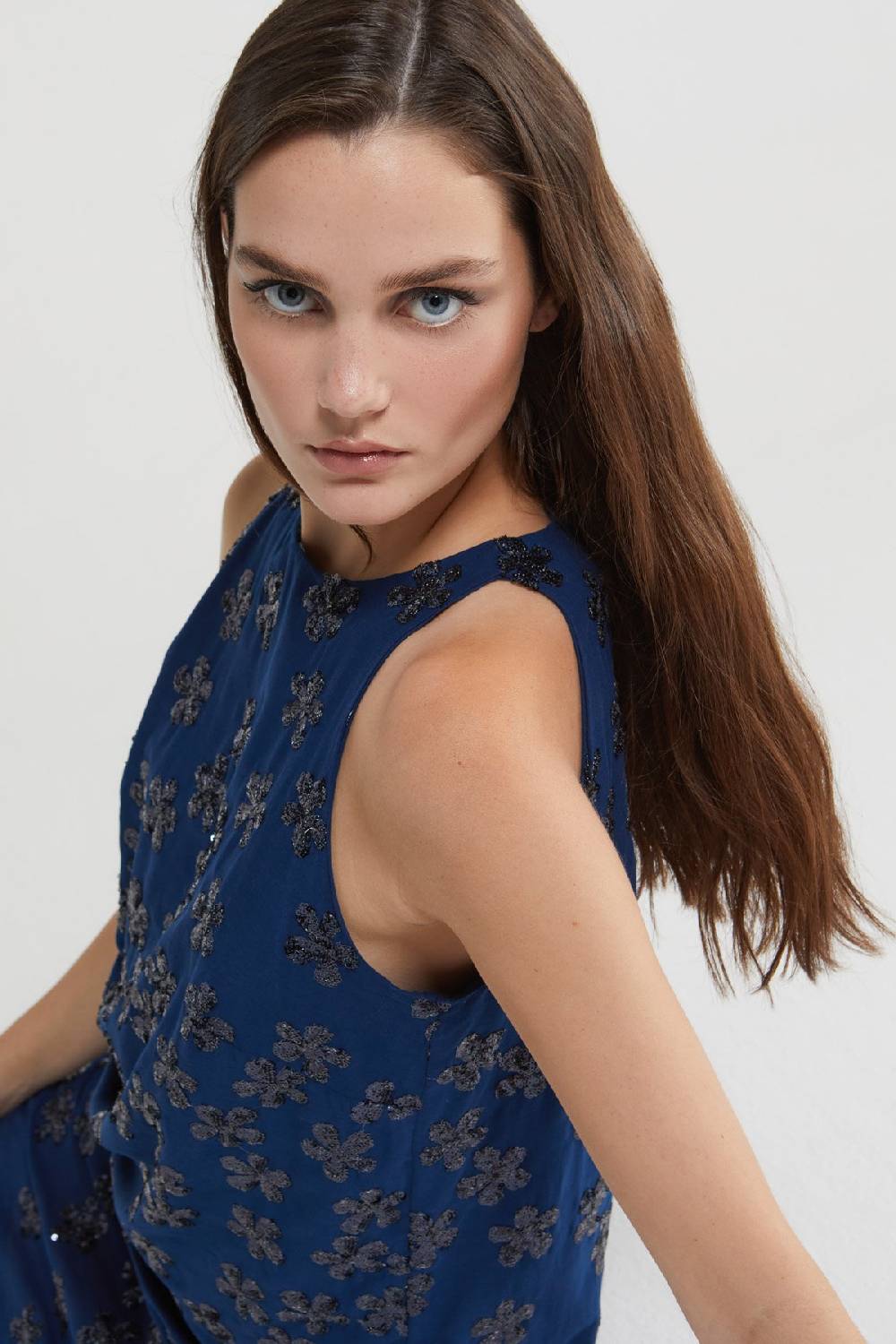 ottod'Ame Short dress with sequins Negozi Online