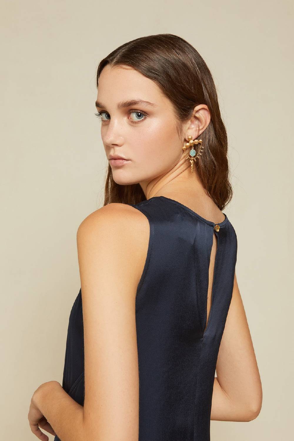 ottod'Ame Viscose long dress Consegna Veloce
