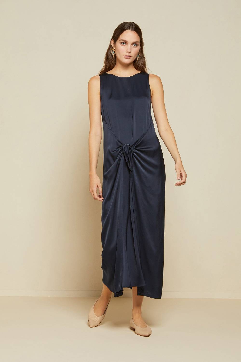 ottod'Ame Viscose long dress Consegna Veloce