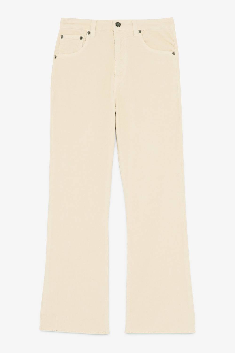 ottod'Ame Velvet anlke lenght trousers Prezzo Ridotto
