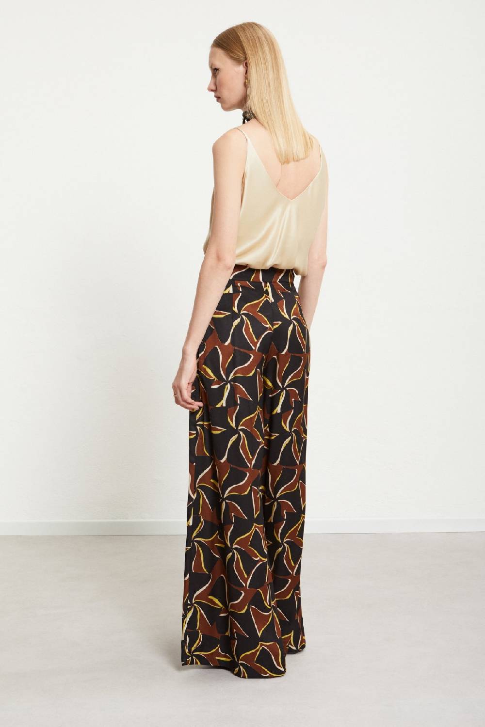 ottod'Ame Viscose palazzo trousers Presa