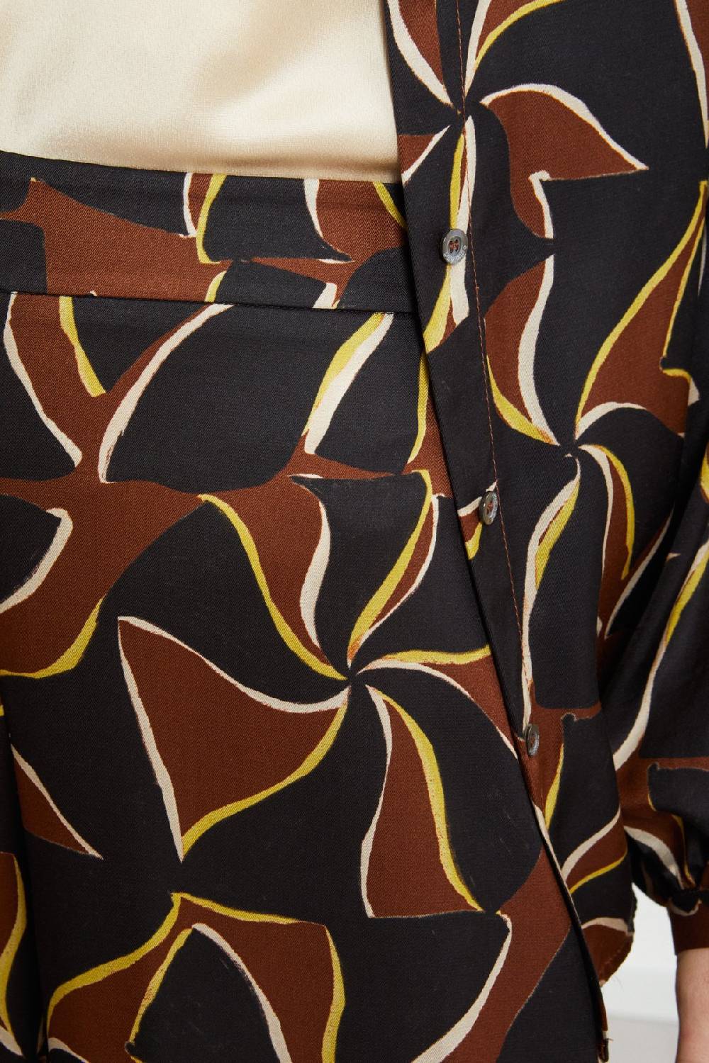 ottod'Ame Viscose palazzo trousers Presa