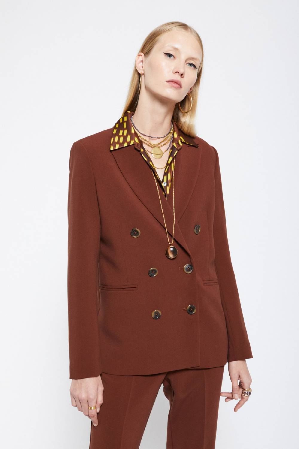 ottod'Ame Double-breasted jacket Qualità
