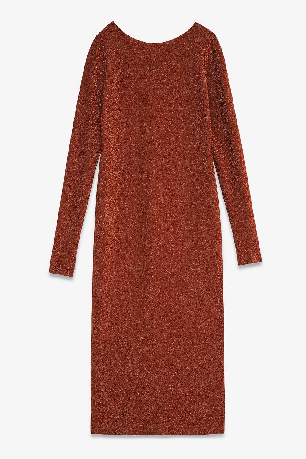 ottod'Ame Viscose long dress with lurex Qualità Garantita