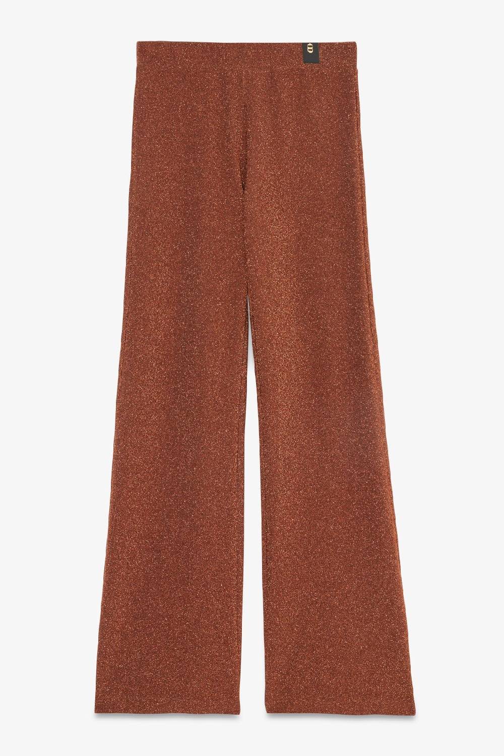 ottod'Ame Viscose trousers with lurex Promozione Limitata