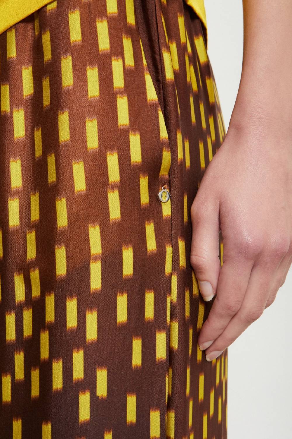 ottod'Ame Viscose palazzo trousers Black Friday