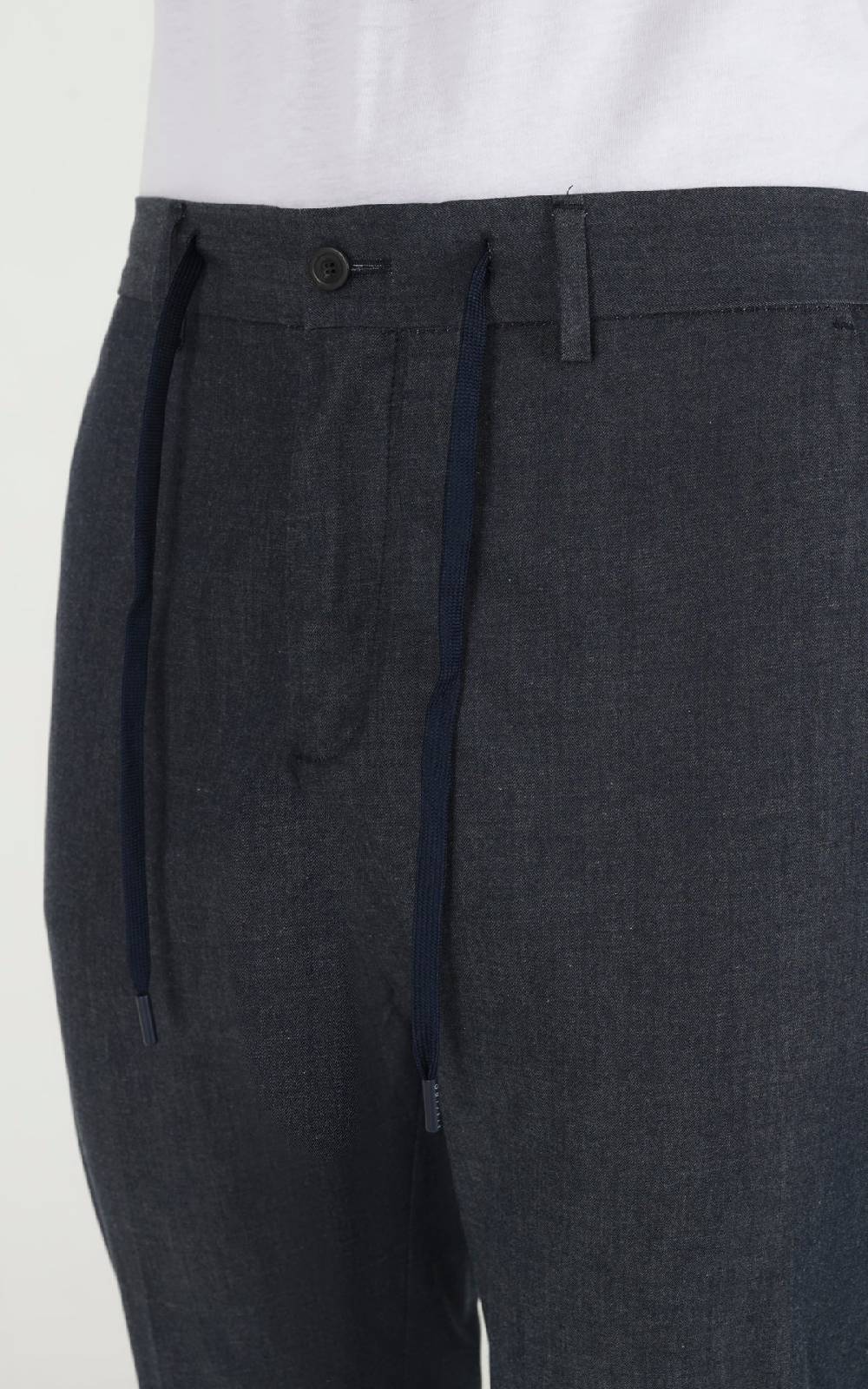 Outfit Italy Pantalaccio in chambray Saldi Di Fabbrica