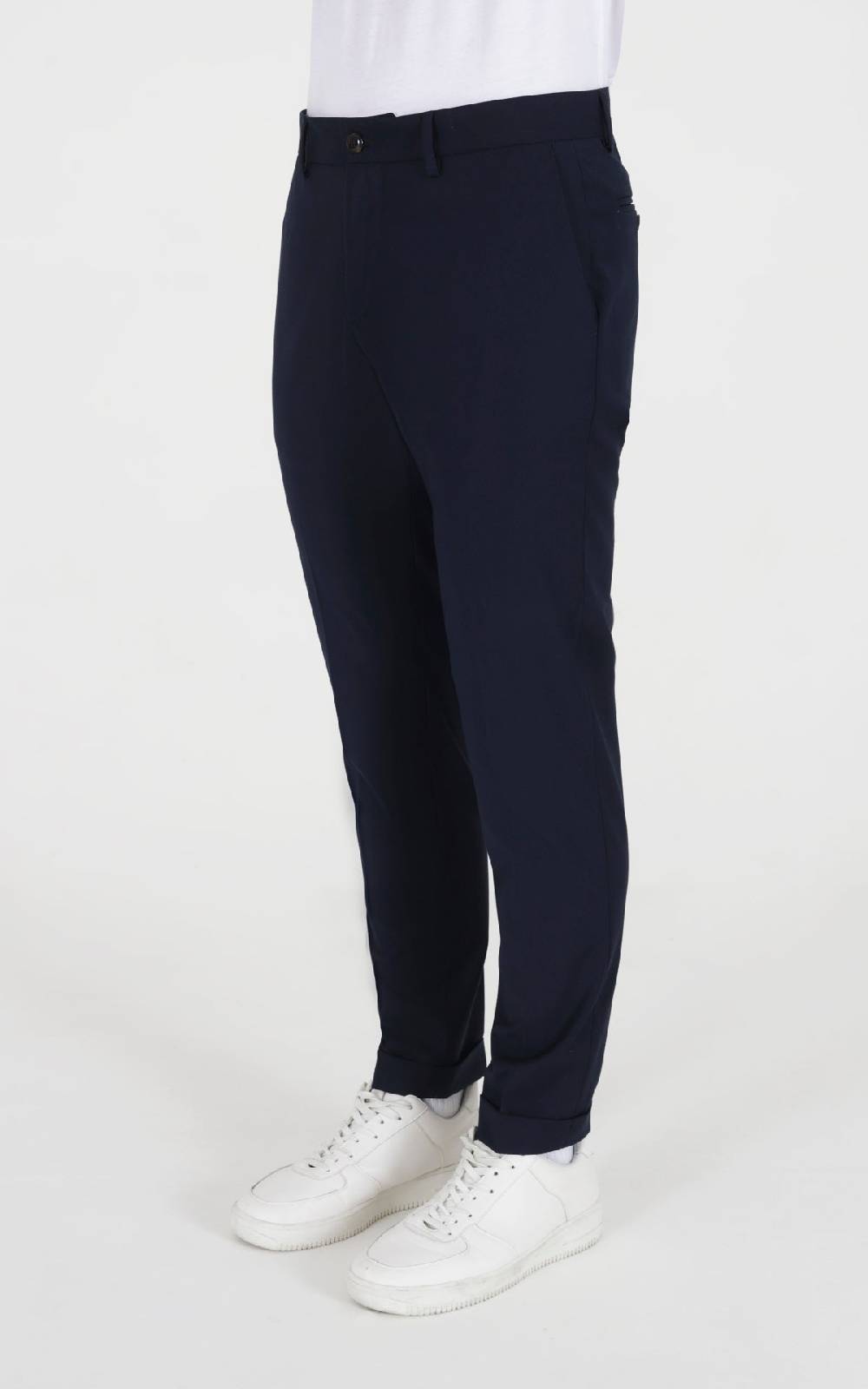 Outfit Italy Pantalone basico in fresco lana Vendite Flash