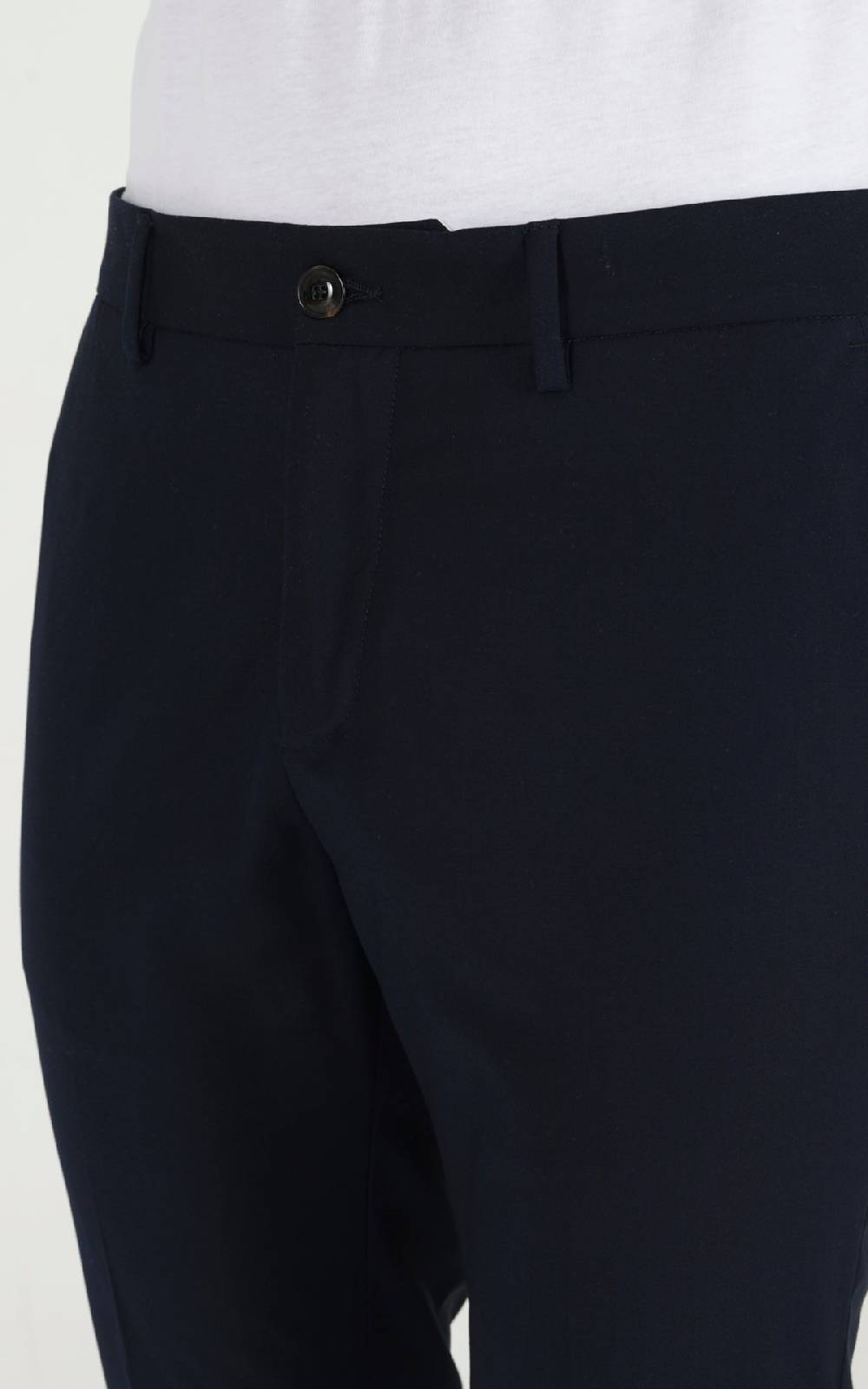 Outfit Italy Pantalone basico in fresco lana Vendite Flash