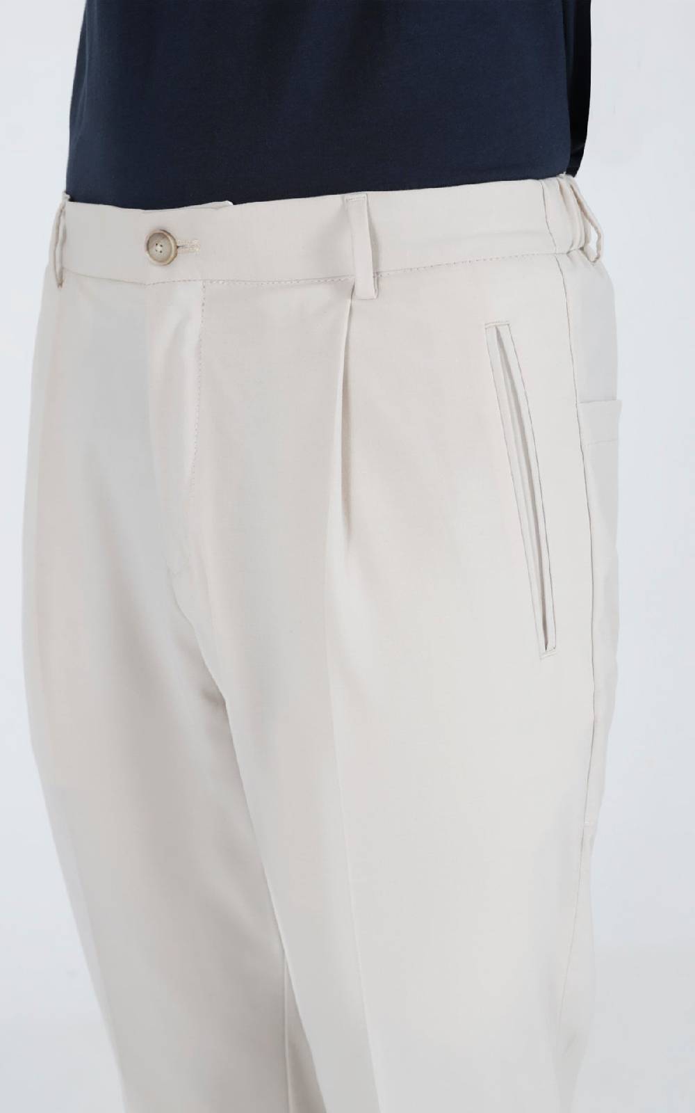 Outfit Italy Pantalaccio in fresco lana con tasche dietro Nuova