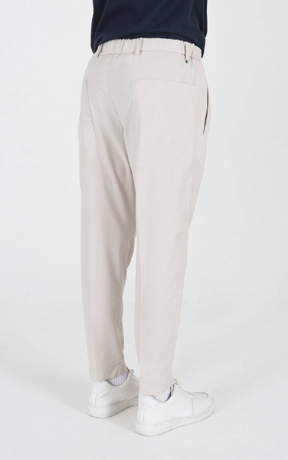 Outfit Italy Pantalaccio in fresco lana con tasche dietro Nuova