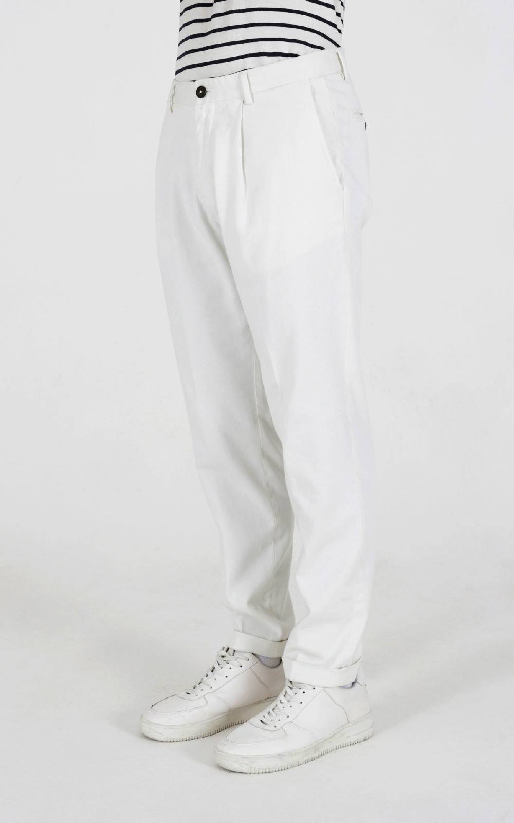 Outfit Italy Pantalone pince in fibra lyocell 2025