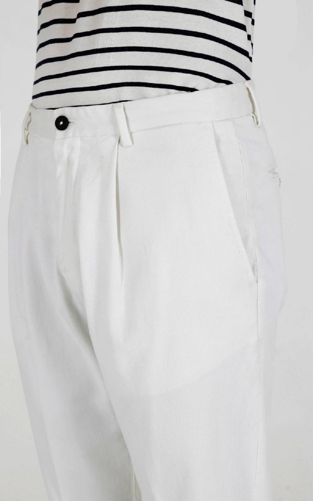 Outfit Italy Pantalone pince in fibra lyocell 2025