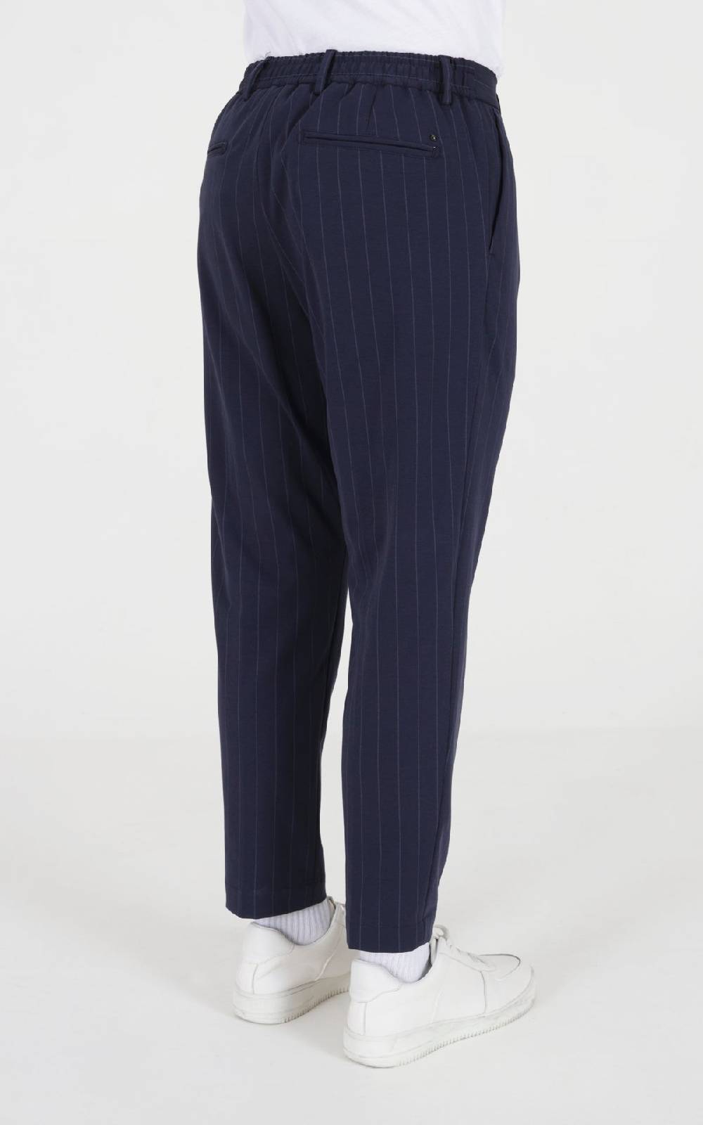Outfit Italy Pantalaccio in punto milano stampa riga Italia