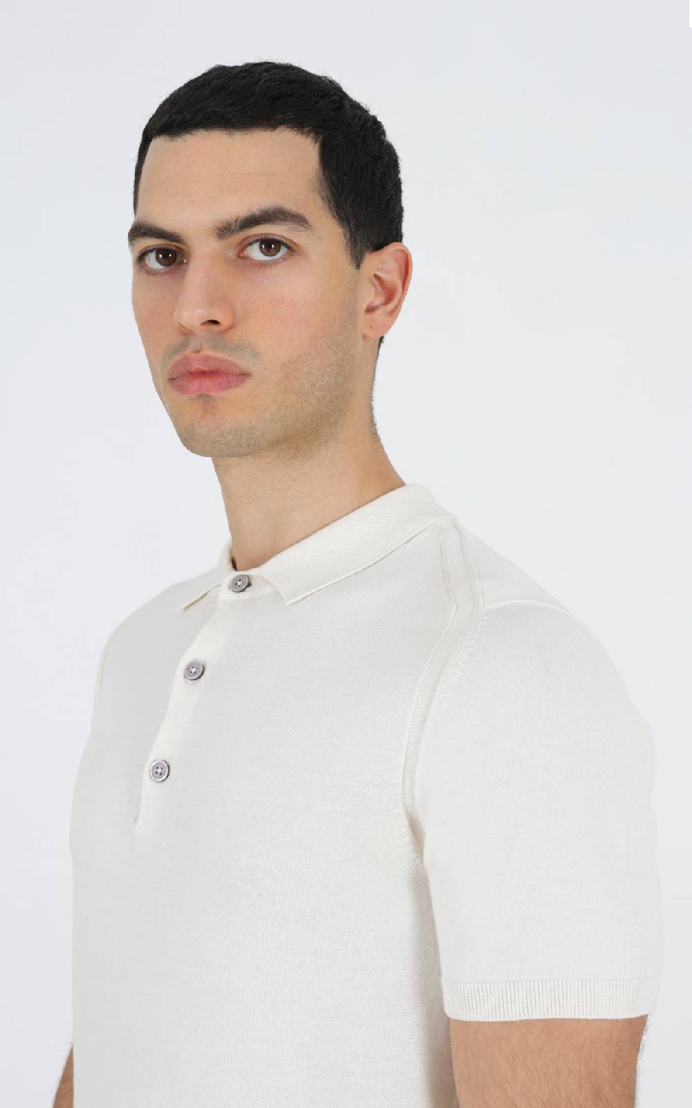 Outfit Italy Polo in maglia in cotone In Linea