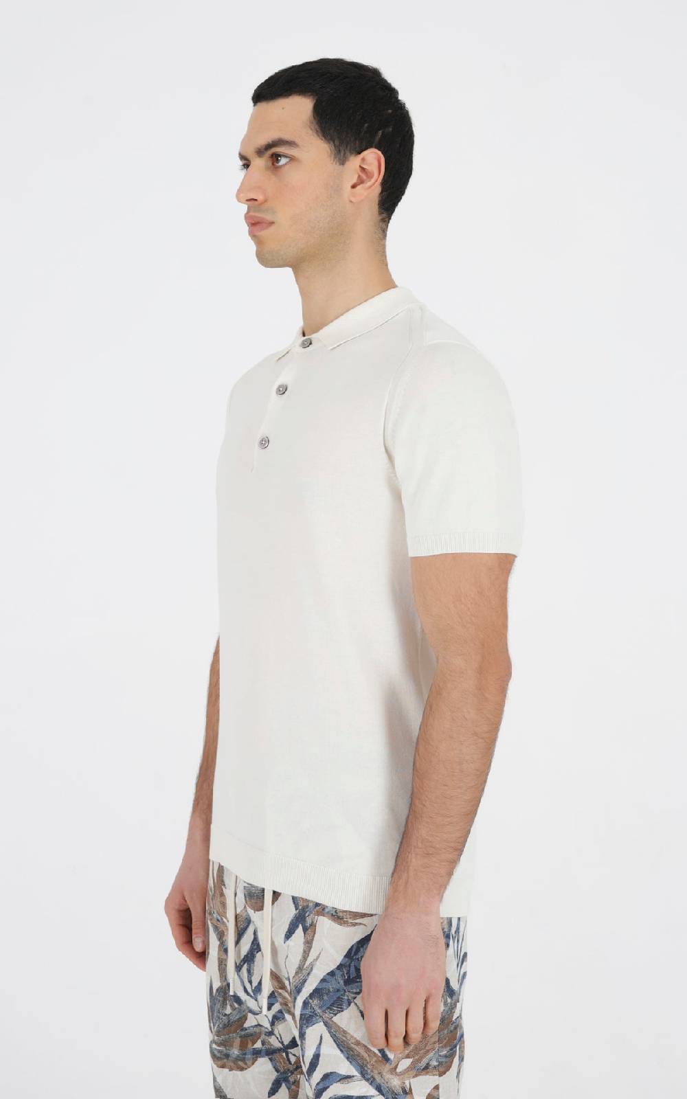 Outfit Italy Polo in maglia in cotone In Linea