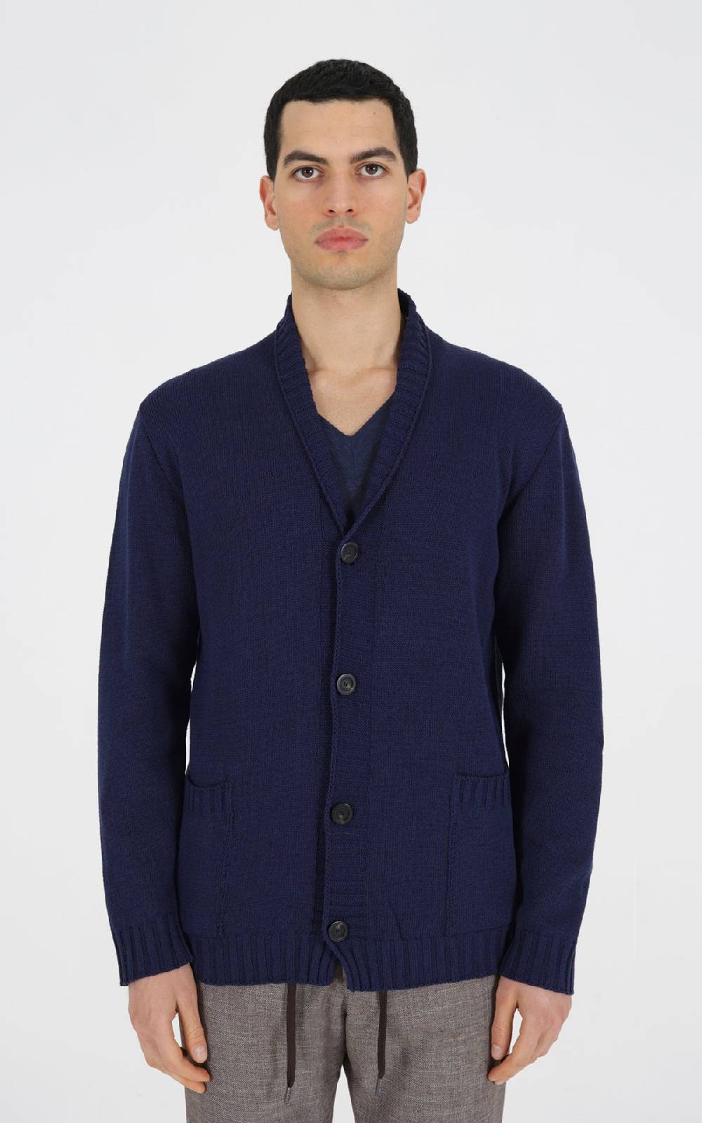 Outfit Italy Cardigan a maglia in cotone Qualità