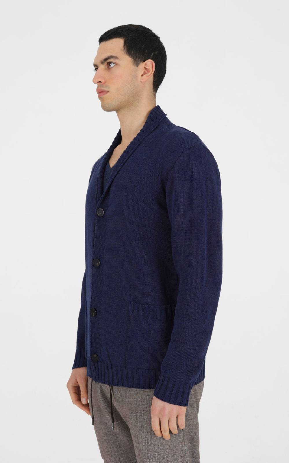 Outfit Italy Cardigan a maglia in cotone Qualità