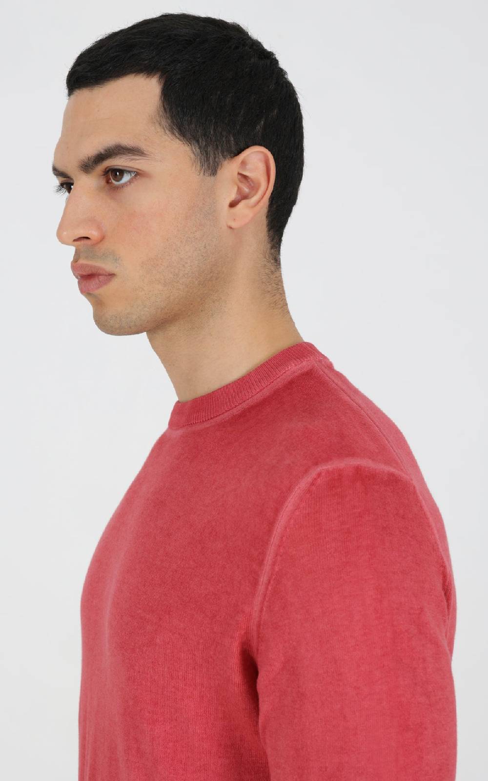 Outfit Italy Maglia girocollo con effetto tintura a freddo Vendita