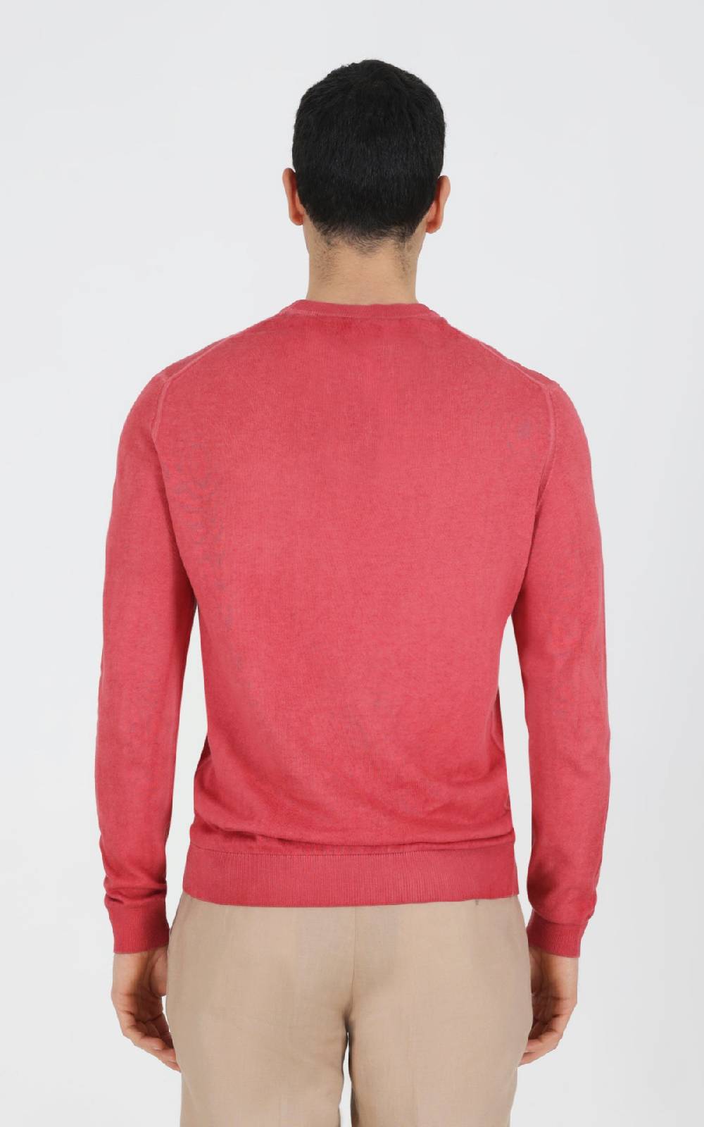 Outfit Italy Maglia girocollo con effetto tintura a freddo Vendita