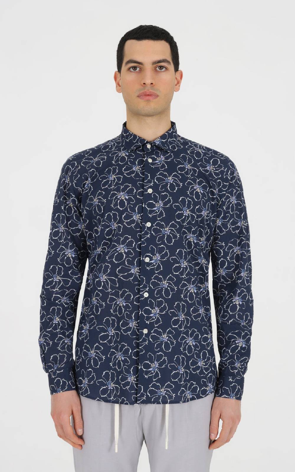 Outfit Italy Camicia francese in cotone stampato Acquista Ora