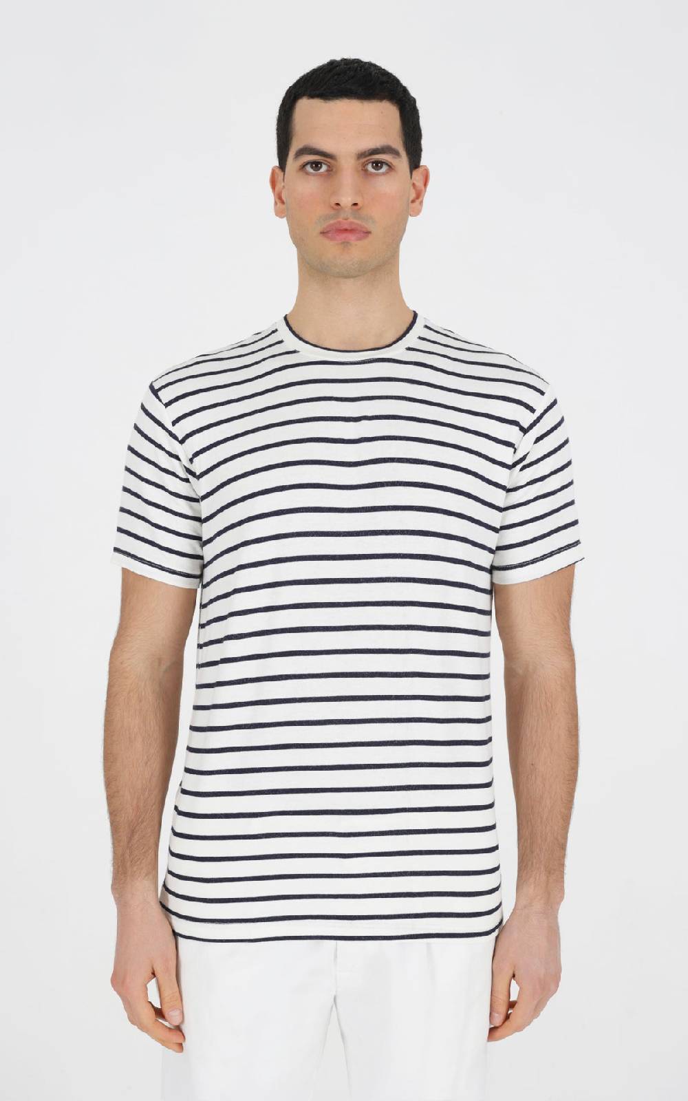 Outfit Italy T-Shirt in viscosa a righe Novità