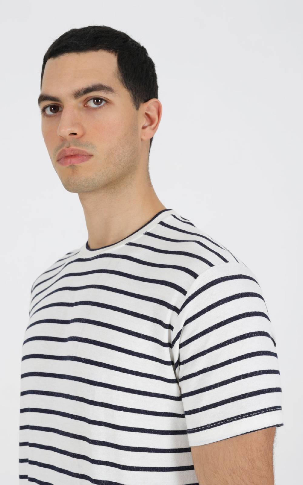 Outfit Italy T-Shirt in viscosa a righe Novità