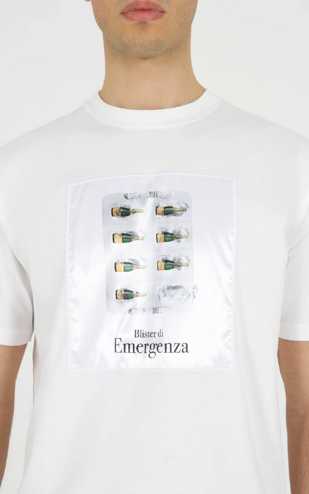 Outfit Italy T-Shirt in cotone stampata blister Online