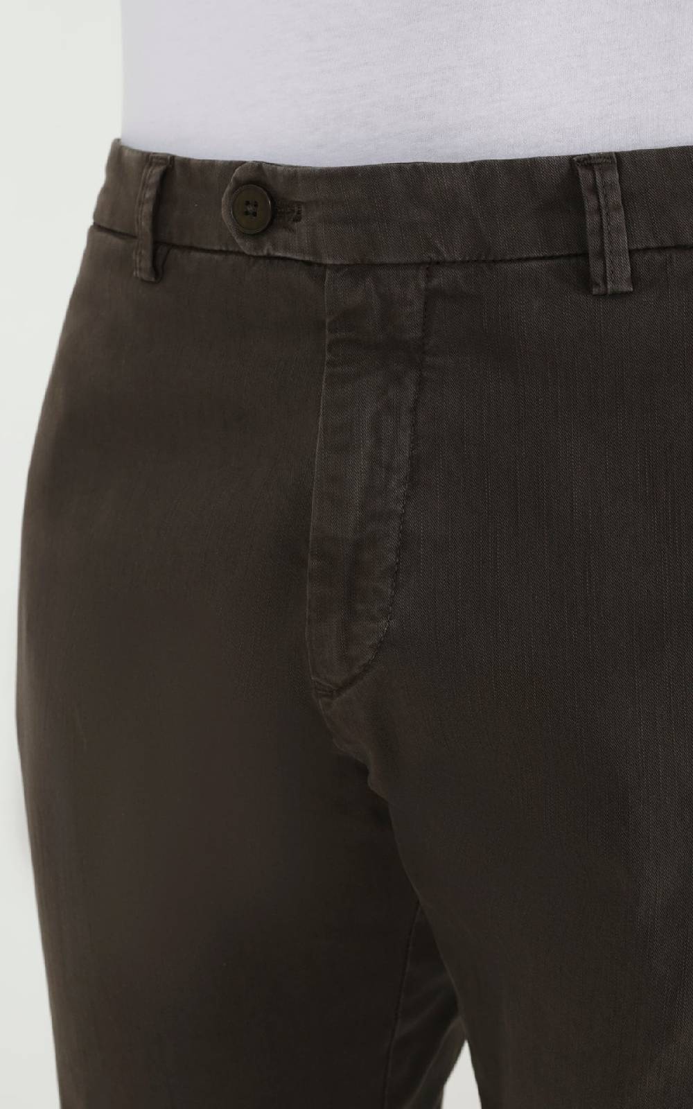 Outfit Italy Pantalone in cotone fiammato con tasche dietro Hotsell