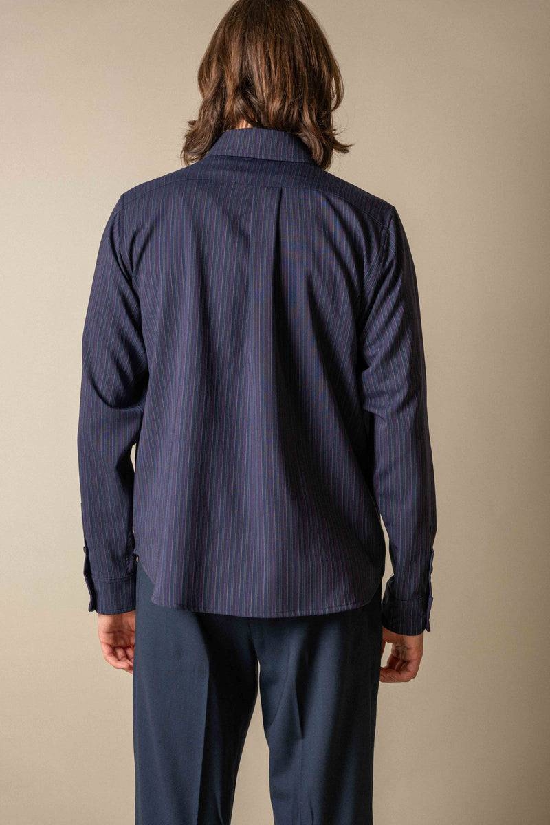 Paltò UMBERTO STRIPES WOOL In Linea