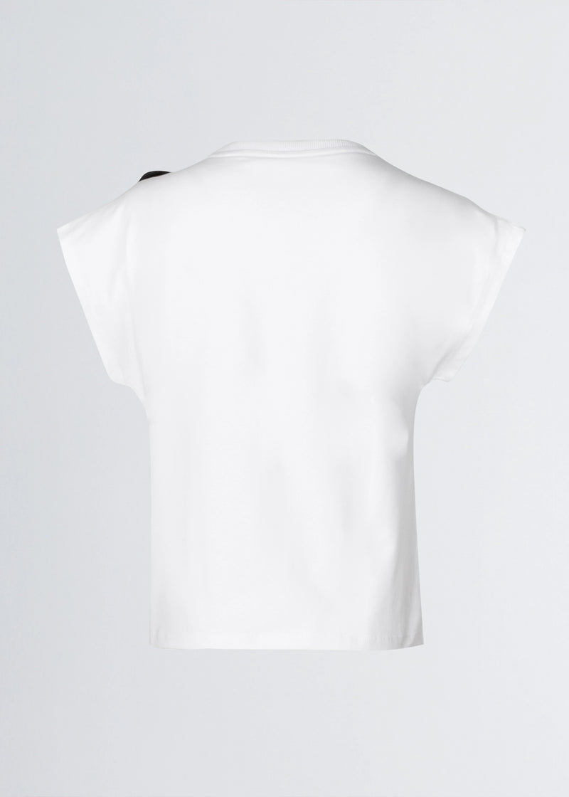 Paola T. T-Shirt in cotone stretch Vendite Flash