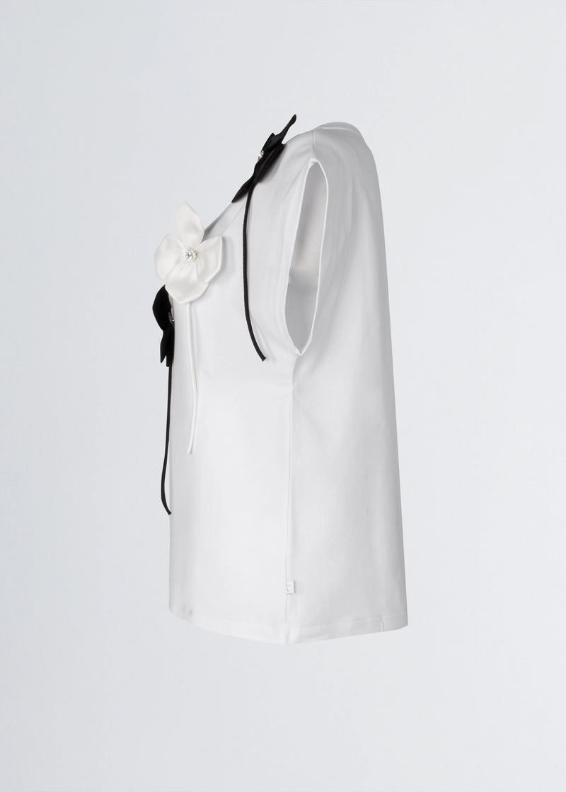 Paola T. T-Shirt in cotone stretch Vendite Flash