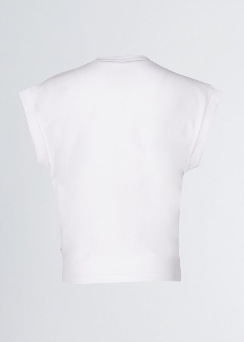 Paola T. T-Shirt in cotone stretch Italia