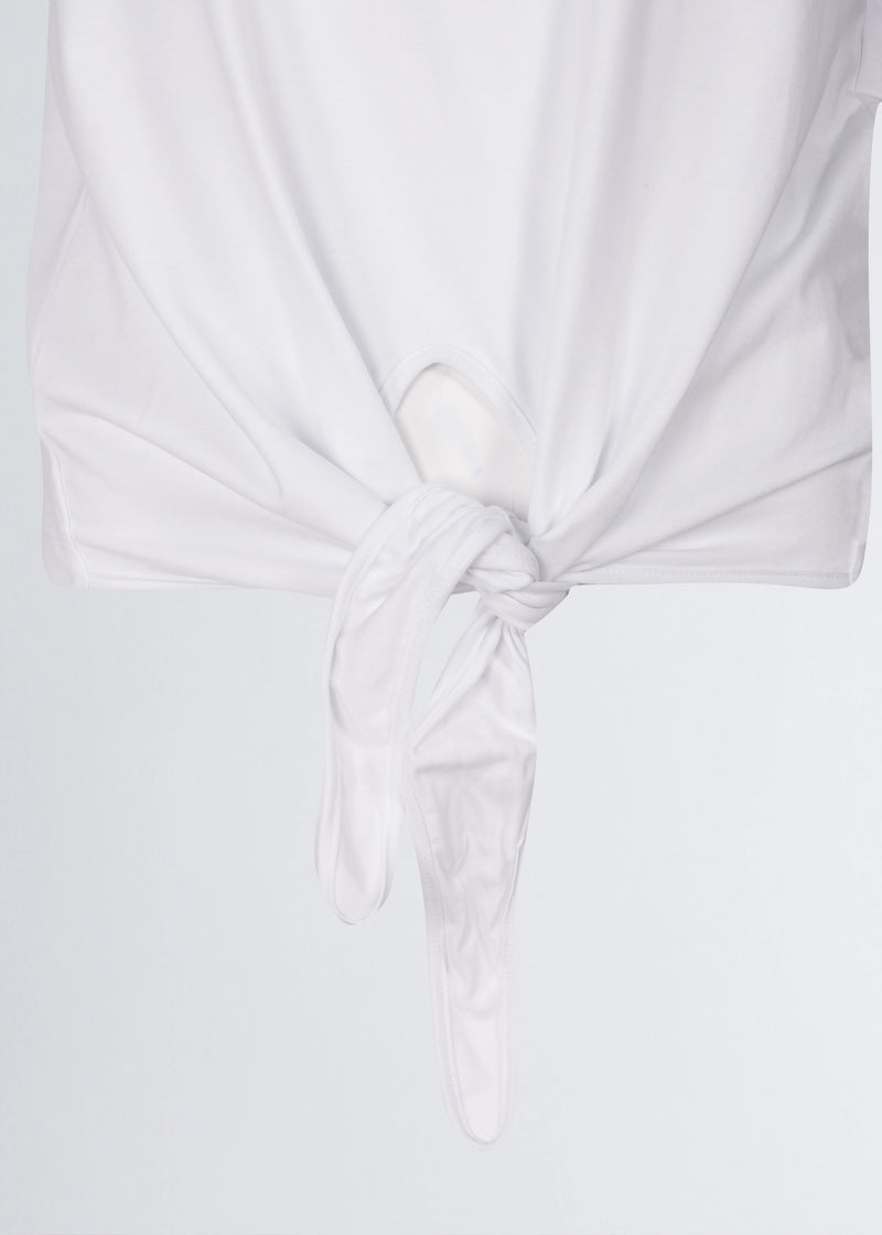 Paola T. T-Shirt in cotone stretch Italia