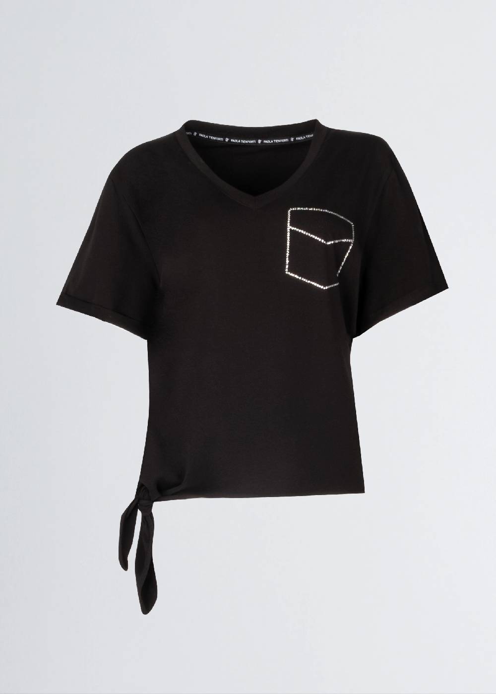 Paola T. T-Shirt in cotone stretch Fino Al -60%