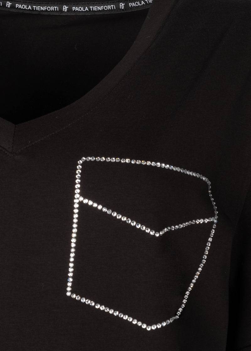 Paola T. T-Shirt in cotone stretch Fino Al -60%