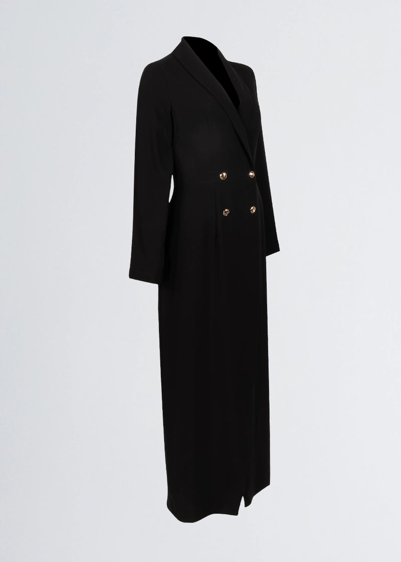 Paola T. Robe-manteau in cady fluid strech Sconto