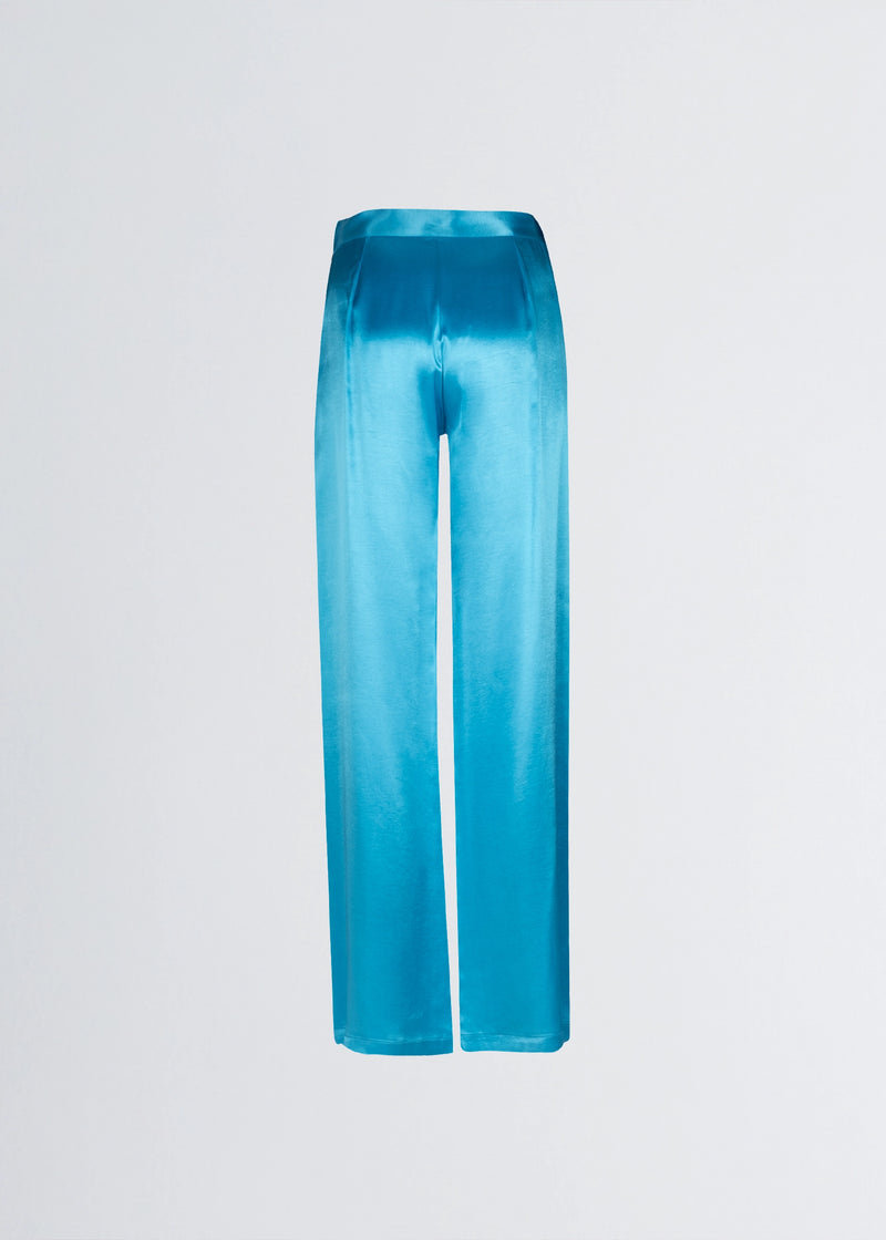 Paola T. Pantalone palazzo in raso di viscosa Hotsell