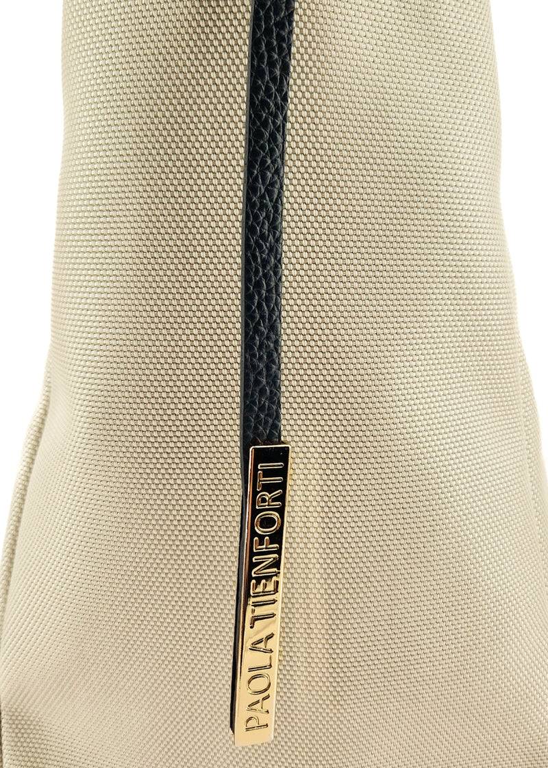 Paola T. Sacca in cordura con dettagli oro Soddisfazione Garantita
