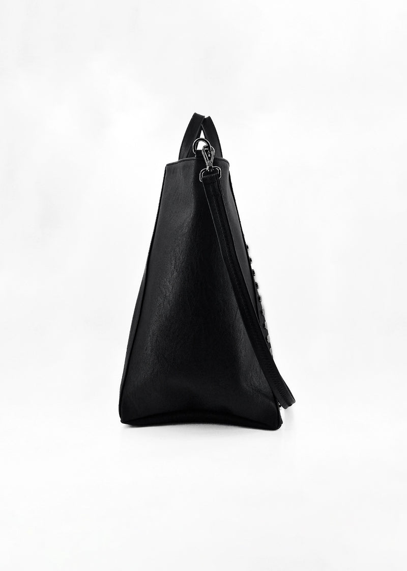 Paola T. Shopper con rivetti e pendente argento Fino Al -60%