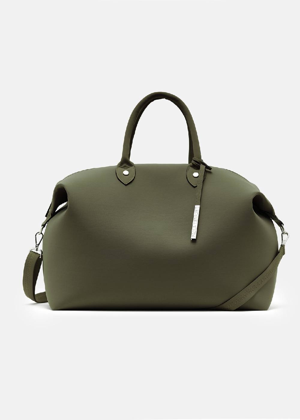 Paola T. Bauletto large in neoprene con dettagli argento Affare Del Giorno