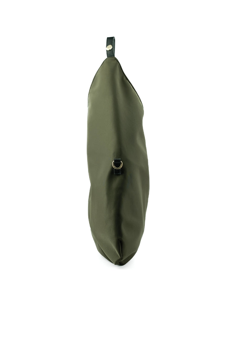 Paola T. Sacca hobo in nylon con dettagli oro In Vendita