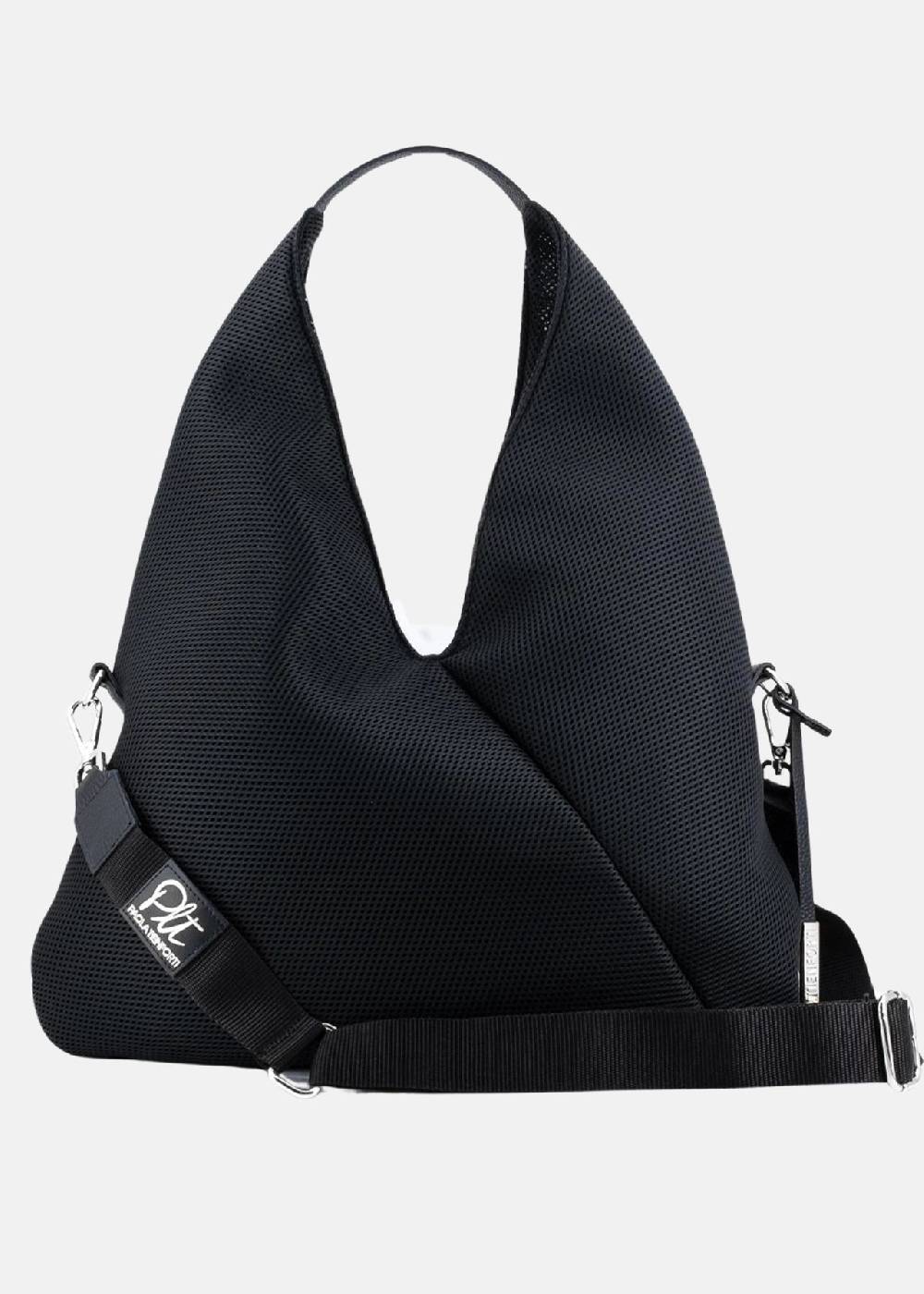 Paola T. Sacca hobo in traforato con dettagli argento Offerte