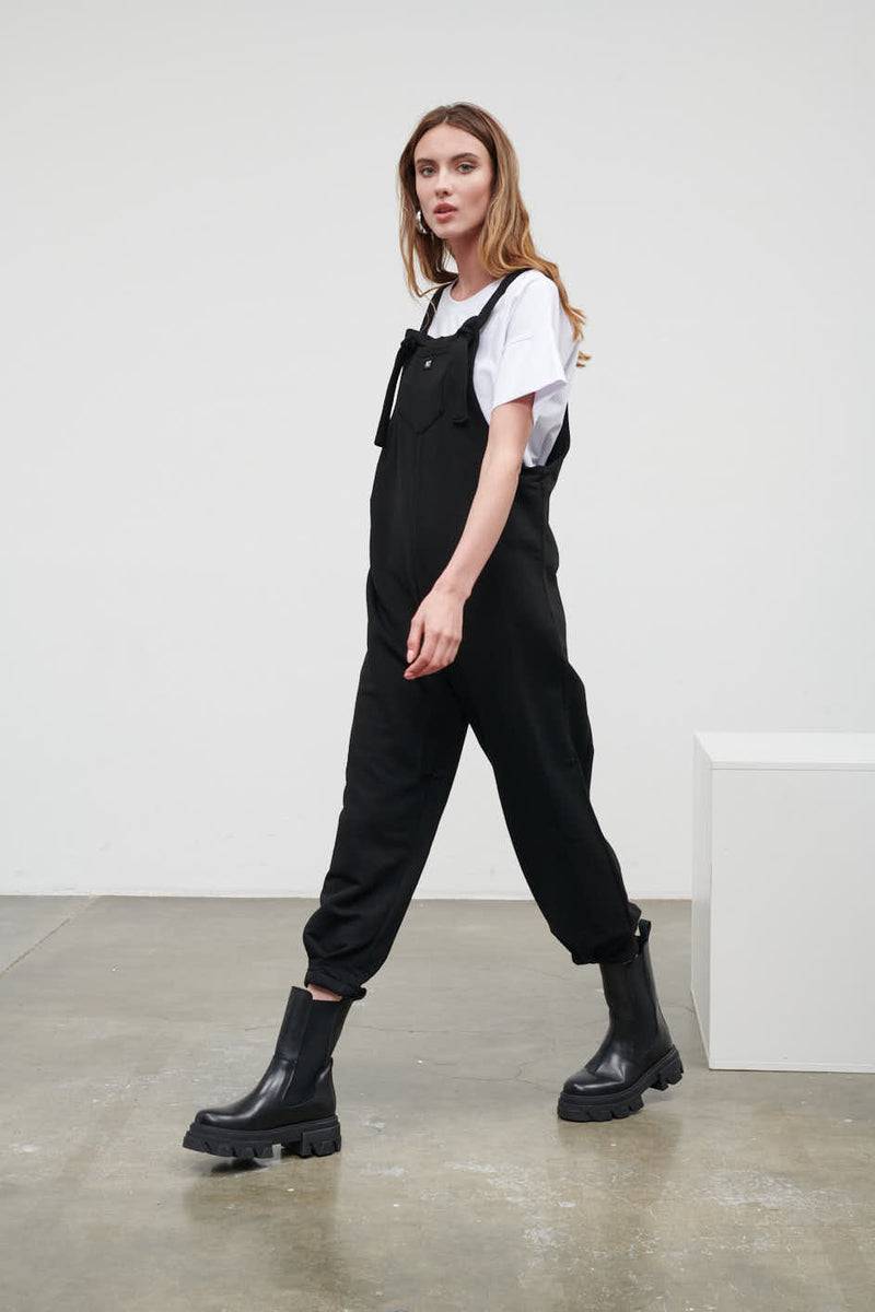 Paola T. Salopette in cotone stretch Shopping Online