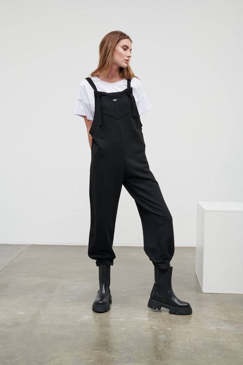Paola T. Salopette in cotone stretch Shopping Online