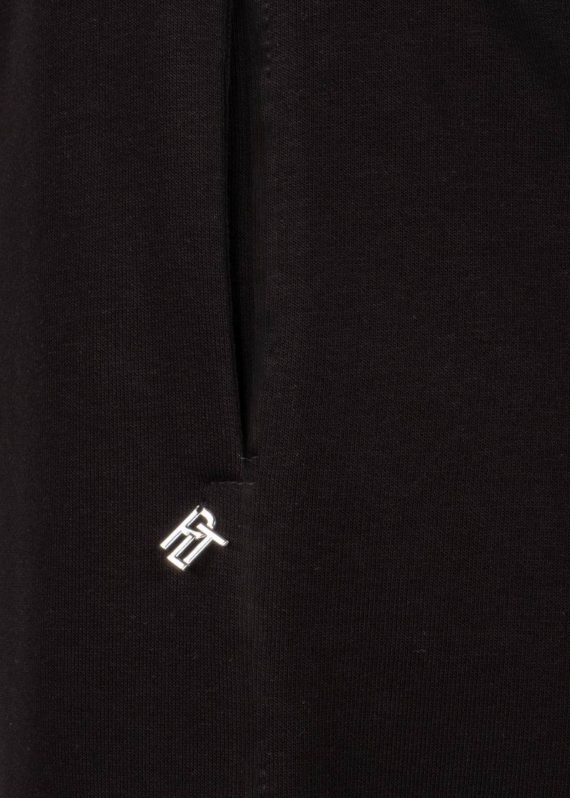Paola T. Pantalone palazzo in cotone stretch Economico