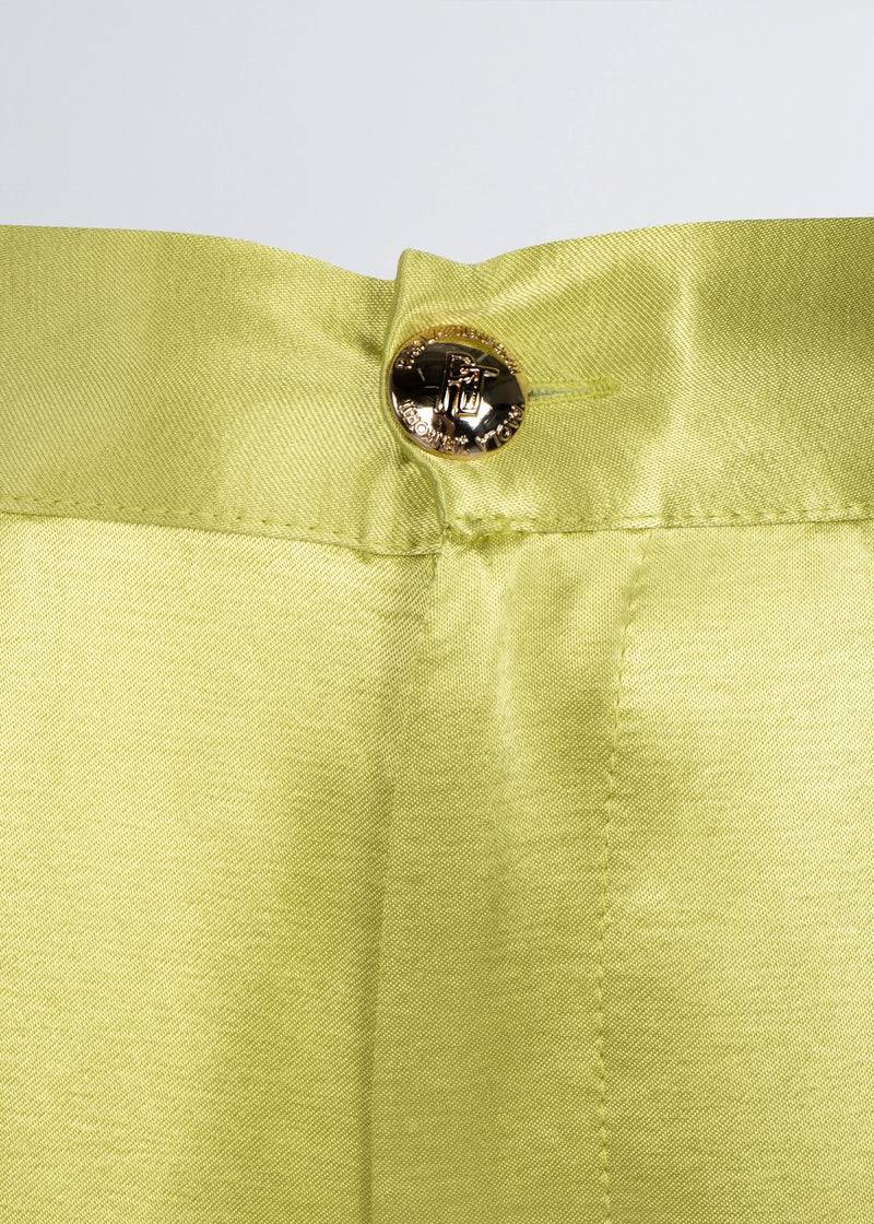 Paola T. Pantalone palazzo in raso di viscosa Super sconto